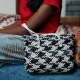 Houndstooth Handbag