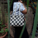 Houndstooth Handbag