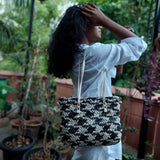 Houndstooth Handbag