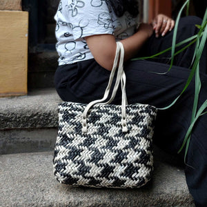 Houndstooth Handbag