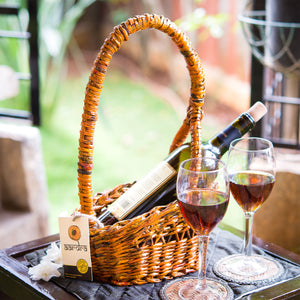 Bacchus Wine Basket